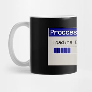 loading design funny vaporwave aesthetic Mug